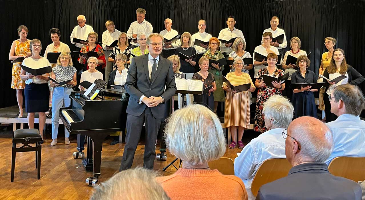 musica vocalis mit Chorleiter B.Schmidt